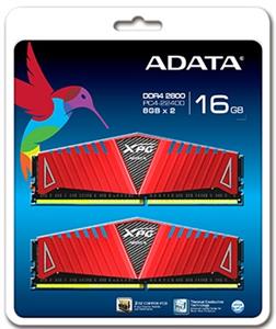 رم دسکتاپ DDR4 دو کاناله 2800 مگاهرتز CL17 ای دیتا مدل XPG Z1 ظرفیت 16 گیگابایت